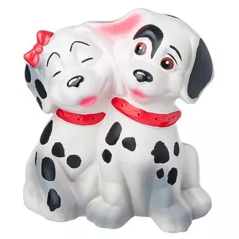 Копилка "Далматинцы" керамика, 21х18х11см