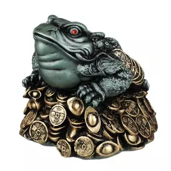 Копилка в виде лягушки, гипс, 17 см