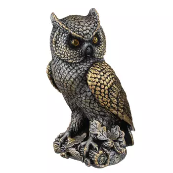 Копилка в виде совы, гипс, 13х17х29 см