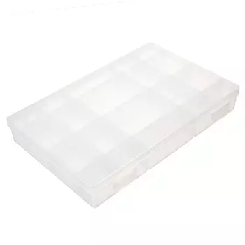 Коробка LUNO-20 для рыболовных приманок СЛЕДОПЫТ 277х185х42,5 мм