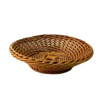 Корзина круглая, пластик, d27см, RO-2159-01