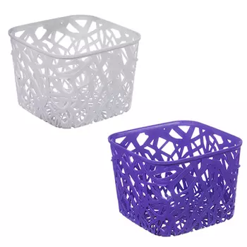 Корзинка для хранения Neo, Curver, 19,2х19,2х14,4см, пластик, 2 цвета