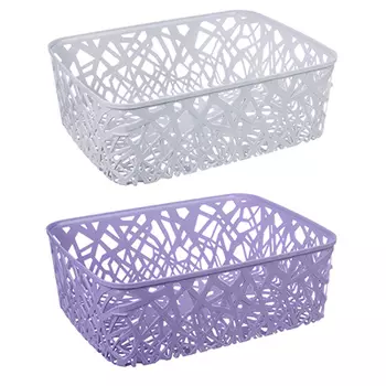 Корзинка для хранения Neo, Curver, 37,7х29х12,7см, пластик, 2 цвета