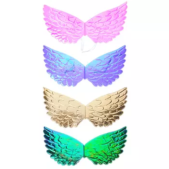 Костюм карнавальный крылья СНОУ БУМ полиэстер, 4 цвета