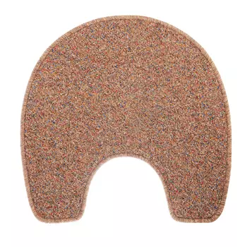 Коврик для туалета 56х56см, полиамид, полипропилен