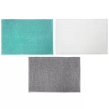 Коврик для ванной, синель, 1,2 см, 40х60 см, 3 цвета, VETTA