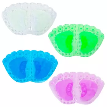 Коврик для ванны противоскользящий, ПВХ, 60x35см, 4 цвета, VETTA "Ножки"