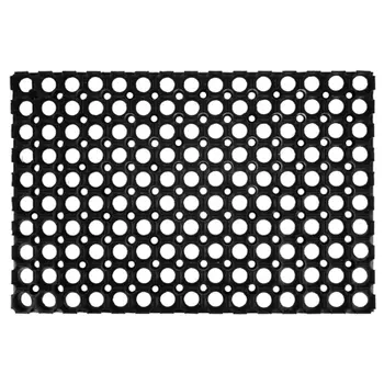 Коврик ячеистый, грязесборный, резиновый, 40x60x1,6см, черный