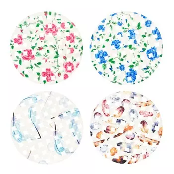 Коврик в раковину противоскользящий, d.29 см, ПВХ