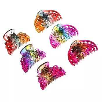 Краб для волос, 6/6,5 см, 2 дизайна