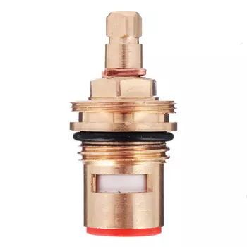 Кран-букса для смесителя 1/2", квадрат, шток 7х7мм, 180°, металлокерамика