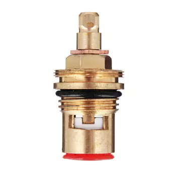 Кран-букса для смесителя 1/2", квадрат, шток 7х7мм, 90°, металлокерамика