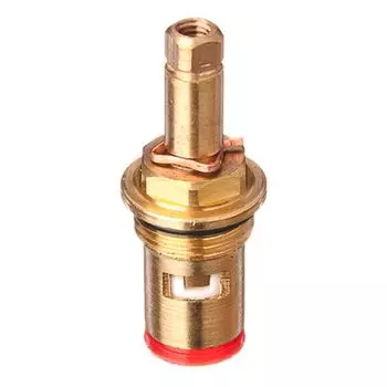 Кран-букса для смесителя 3/8", квадрат, шток 7х6мм, 90°, металлокерамика
