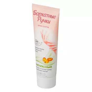 Крем для рук Бархатные ручки Комплексный для рук и ногтей туба 80 мл 67027752