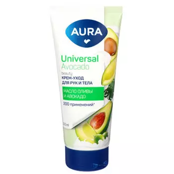 Крем-уход для рук и тела AURA универсальный туба 200мл, арт.31498