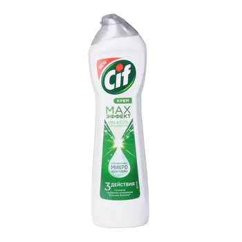 Крем универсальный чистящий Cif MAX эффект, 450 мл