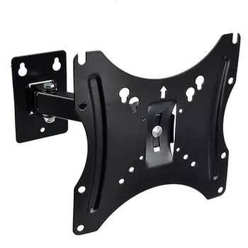 Кронштейн для ТВ 14"- 42" наклонно-поворотный LEBEN, до 30 кг, металл