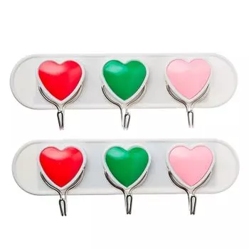 Крючки для полотенец 2 планки по 3 шт, ВЕСЕЛЫЙ РОДЖЕР WF-874