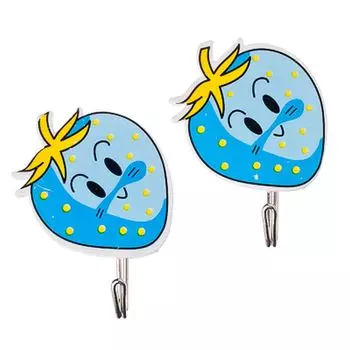 Крючки для полотенец самоклеящиеся 2 шт, ВЕСЕЛЫЙ РОДЖЕР WF-045