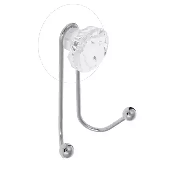 Крючок, двойной, хром, SonWelle Кристалл, арт. 1184RC