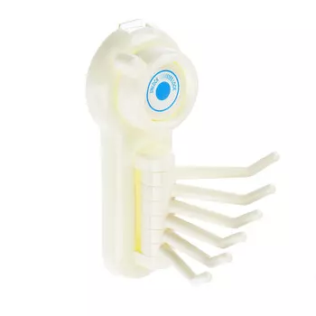 Крючок на присоске, пластик, до 1,5кг, белый, ВЕСЕЛЫЙ РОДЖЕР