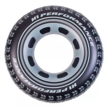 Круг надувной для плавания INTEX "Шина", d. 91 см, от 9 лет, 59252