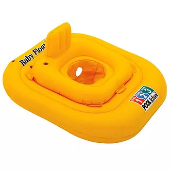 Круг плавательный, 79 см, возраст от 1 до 2 лет, INTEX Delux, 56587EU