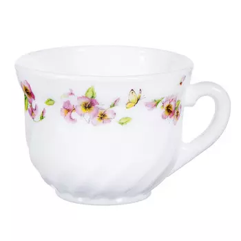 Кружка 190 мл, опаловое стекло, MILLIMI "Зайчата"