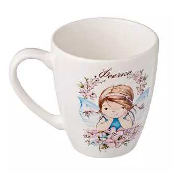 Кружка 220 мл, фаянс, "Феечки"