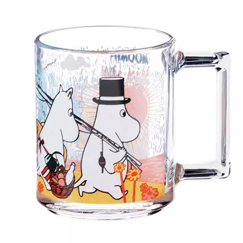 Кружка 250 мл, стекло, ОСЗ "Муми-тролли"
