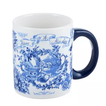 Кружка 310 мл, керамика, MILLIMI "Гравюра"