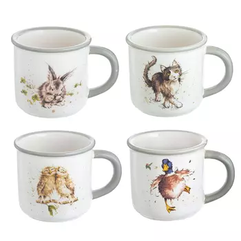 Кружка 400 мл, MILLIMI Милашки, керамика