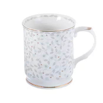 Кружка, костяной фарфор, 440 мл, MILLIMI "Тайна"