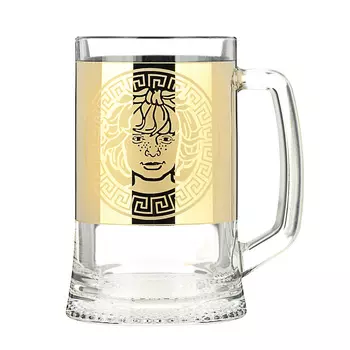 Кружка пивная 500мл, стекло арт.2