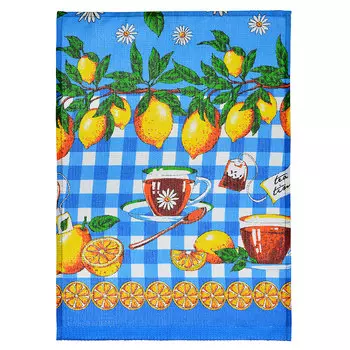 Кухонное полотенце вафельное, 100% хлопок, 35х50 см