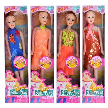 Кукла, пластик, 29см, 4 дизайна, YT12025