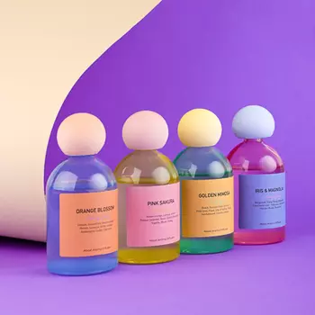 LADECOR Аромадиффузор, 80 мл, 7,3x7,3x19см, 4 вида