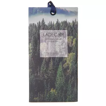 LADECOR Аромасаше "Путешествия.Сосновый лес", 18х8 см