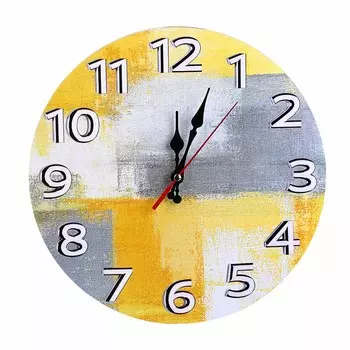 LADECOR Часы настенные, МДФ, 30 см