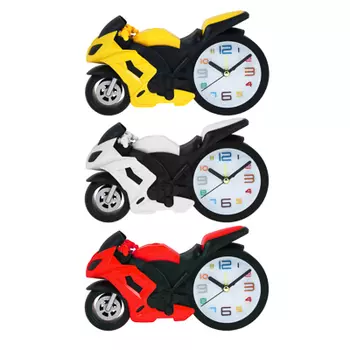 LADECOR CHRONO Будильник в виде мотоцикла 23х7х14см, 1хAA, пластик