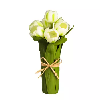 LADECOR Светильник в виде букета тюльпанов, 29х13х13см, 2хАА