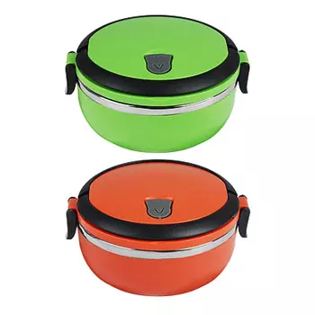 Ланч бокс VETTA, d.14 см, 1 отделение, 0,7 л, 2 цвета