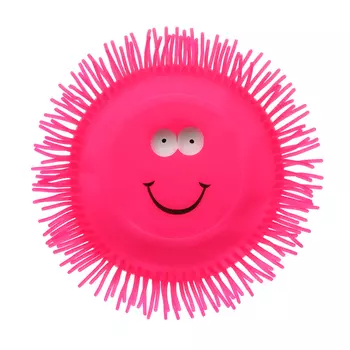 LASTIKS Диск летающий резиновый пушистый, 17см, резина, 2 цвета