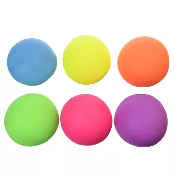 LASTIKS Игрушка-мялка "Шар", полимер, 6см, 6 цветов