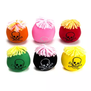 LASTIKS Игрушка-мялка "Страшилка", полимер, 8см, 6 цветов