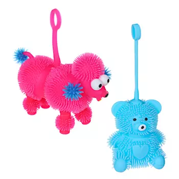 LASTIKS Игрушка пушистая резиновая, резина, 6-10см, 2 дизайна