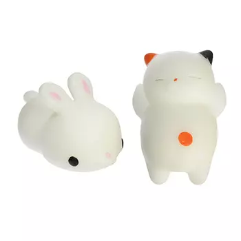 LASTIKS Игрушки-мялки Силикончики-2, силикон, 2 шт.