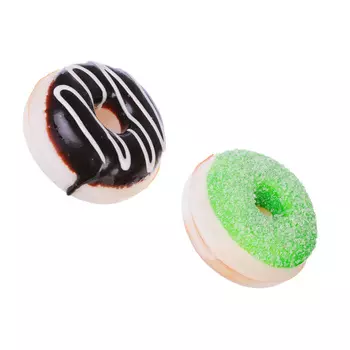 LASTIKS Мялка в виде пончика на магните, 5-6 см, 2 дизайна