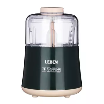 LEBEN Блендер-измельчитель электрический 500 Вт, чаша 500 мл 269-015