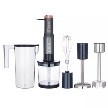 LEBEN Блендер с подставкой 800Вт, 2 скорости, функция "TURBO", плавное переключение скоростей 269-027